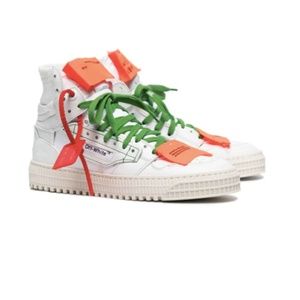 Off-White Court 3.0 Leather Sneakers